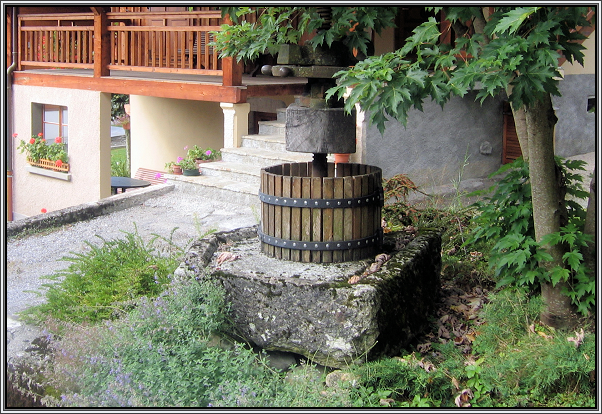 An old wine press